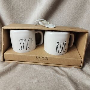Rae Dunn Ceramic Spice And Rub Shakers 12 Ounces New‎ Barbeque Grill